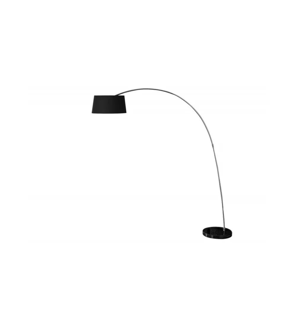 Lampa Podłogowa Forma czarno złota