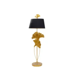 Lampa podłogowa GINKGO LEAFS 129 cm złoty