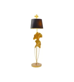 Lampa podłogowa GINKGO LEAFS 129 cm złoty