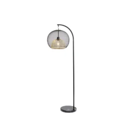 Lampa podłogowa GRATO 156 cm czarna