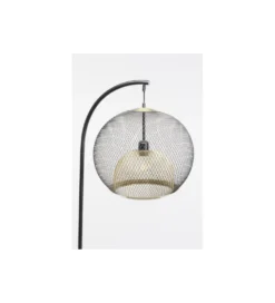 Lampa podłogowa GRATO 156 cm czarna