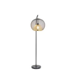Lampa podłogowa GRATO 156 cm czarna