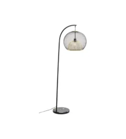 Lampa podłogowa GRATO 156 cm czarna