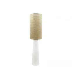Lampa podłogowa HERACLES 143 cm ceramika ratan