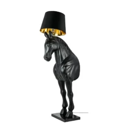 Lampa podłogowa Horse Stand M czarna