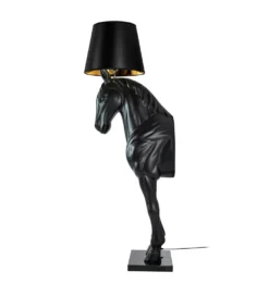 Lampa podłogowa Horse Stand M czarna
