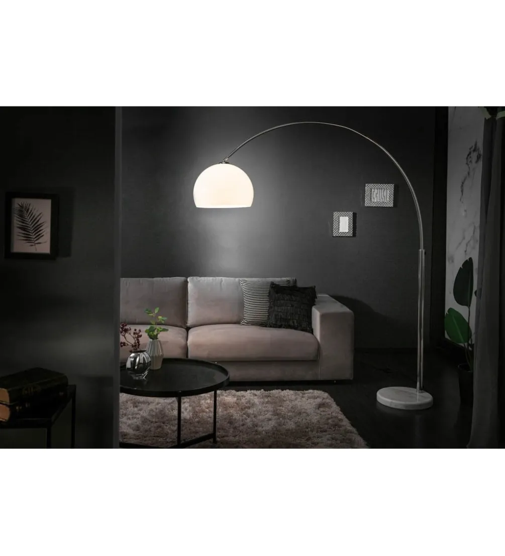 Lampa Podłogowa II Big Bow biała