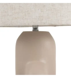 Lampa podłogowa LEKATU 142 cm kremowa