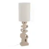 Lampa podłogowa LEKATU 127 cm kremowa