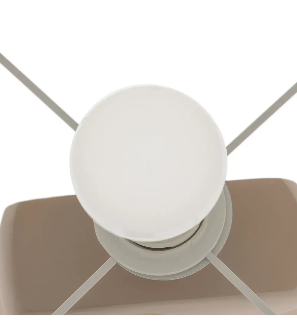 Lampa podłogowa LEKATU 127 cm kremowa