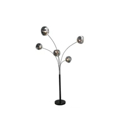 Lampa podłogowa LIQUID DIAMOND 202 cm szara