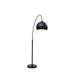 Lampa podłogowa LOUNGE 175 cm czarna