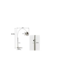 Lampa podłogowa LOUNGE SATIN SMALL DEAL ECONO
