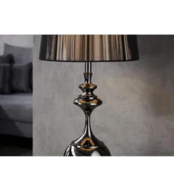 Lampa podłogowa Lucie czarna