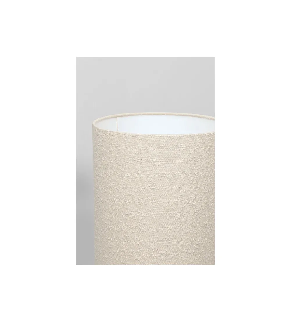 Lampa podłogowa MARLEEN 130 cm boucle beżowa