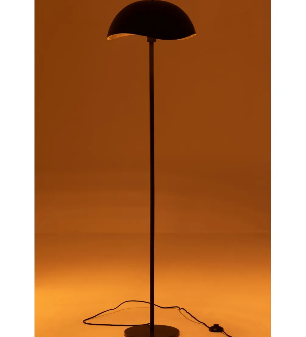Lampa podłogowa MARMEL 150 cm czarna