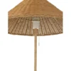Lampa podłogowa MERTAN 154 cm rattan biała