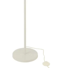 Lampa podłogowa MERTAN 154 cm rattan biała