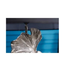 Lampa podłogowa Morella 122 cm srebrna