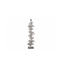 Lampa podłogowa Morella 122 cm srebrna