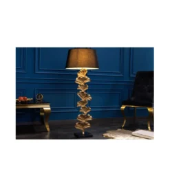 Lampa podłogowa Morella 122 cm złota