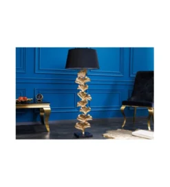 Lampa podłogowa Morella 122 cm złota