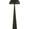 Lampa podłogowa Mushroom 148 cm czarna