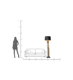 Lampa podłogowa Nature Straight 170 cm