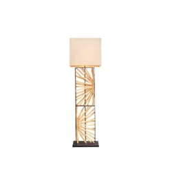 Lampa podłogowa OMAR 165 cm beżowa