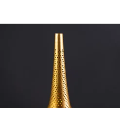 Lampa podłogowa ORIENT LIVING 50 cm ze złotym dekorem
