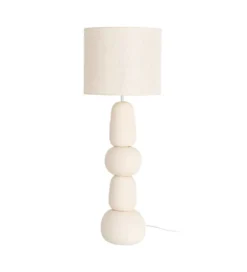 Lampa podłogowa OTAMENK 105 cm kremowa