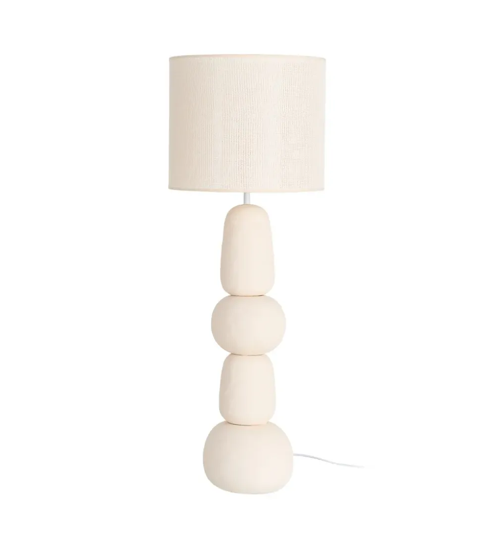 Lampa podłogowa OTAMENK 105 cm kremowa