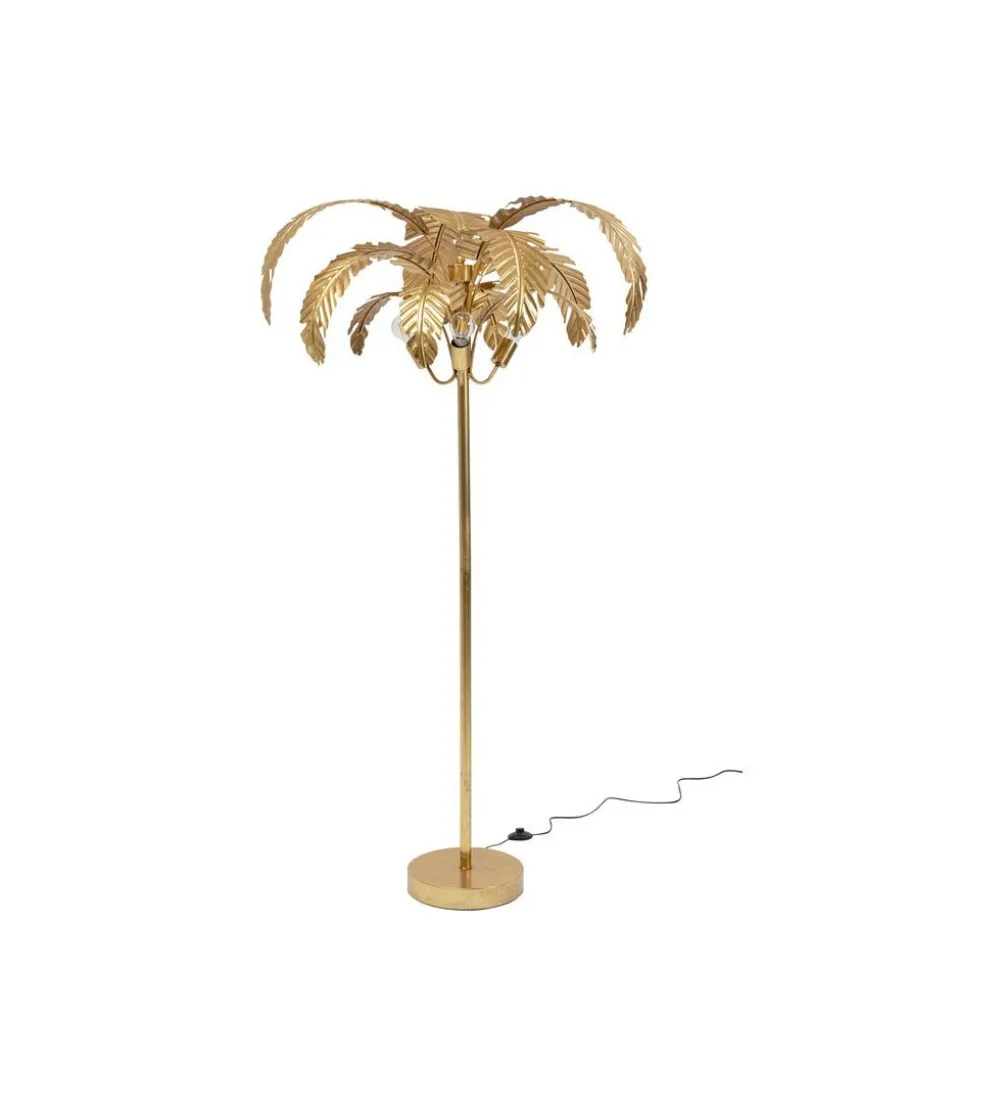 Lampa podłogowa Palmera 170 cm złota