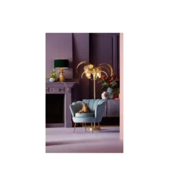 Lampa podłogowa Palmera 170 cm złota