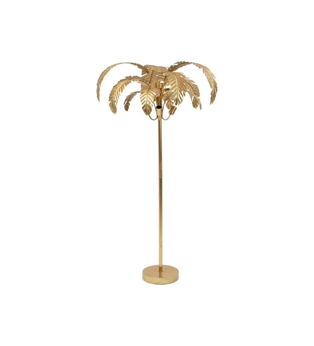 Lampa podłogowa Palmera 170 cm złota