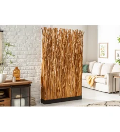 Lampa podłogowa Parave 180 cm longan naturalna