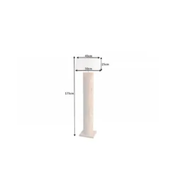 Lampa podłogowa PATRAS 175 cm beżowa