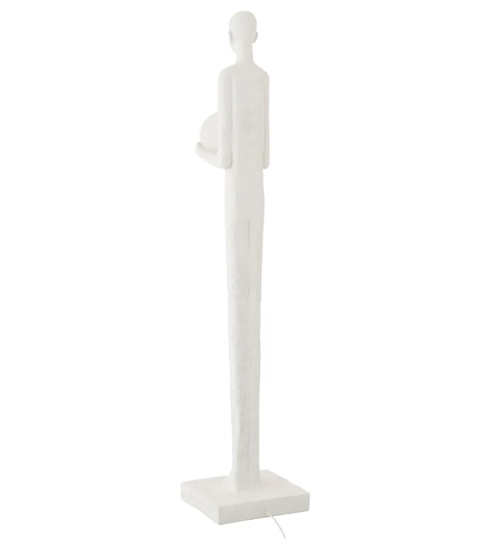 Lampa podłogowa PERSON 151 cm biała