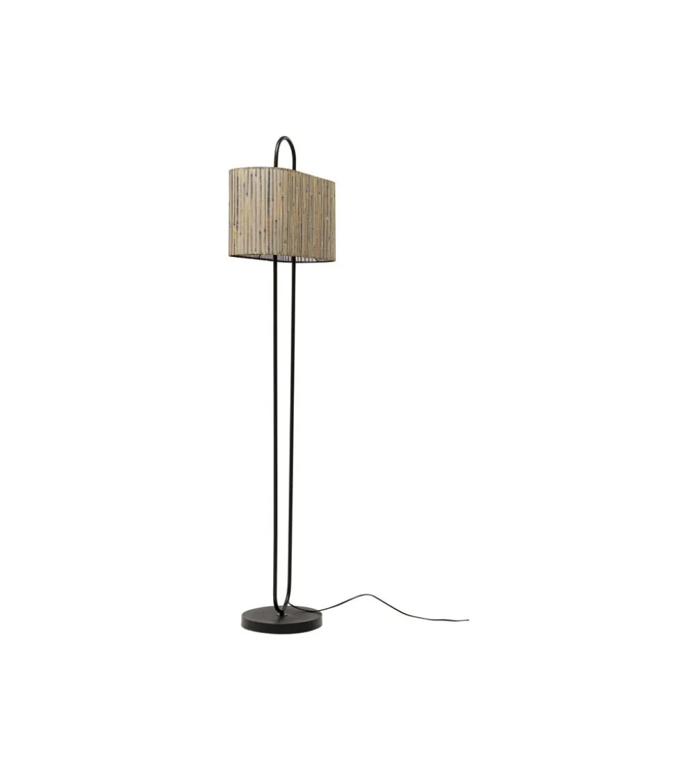Lampa podłogowa PHILADELPHIA 152 cm czarna