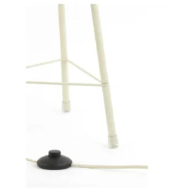 Lampa podłogowa PLUMERIA 42 cm piaskowa