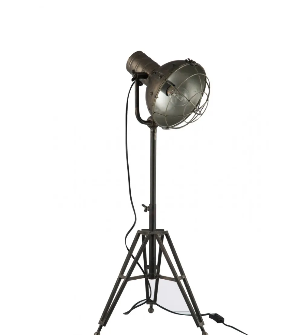 Lampa podłogowa RADEM 93 cm szara