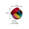 Lampa podłogowa RAINBOW 51 cm różowa