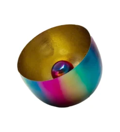 Lampa podłogowa RAINBOW 35 cm złota