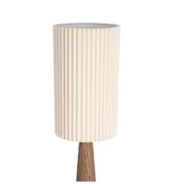 Lampa podłogowa RESINMA 134 cm brązowa