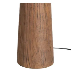 Lampa podłogowa RESINMA 134 cm brązowa