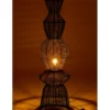 Lampa podłogowa ROPEAN 135 cm czarna