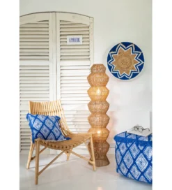Lampa podłogowa ROPERAN 132 cm naturalna