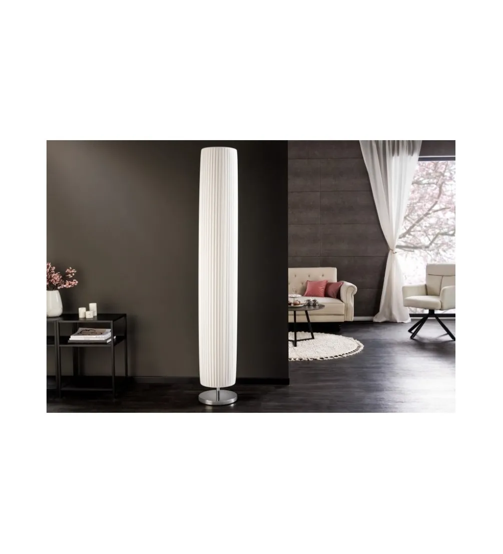 Lampa podłogowa Salone biała