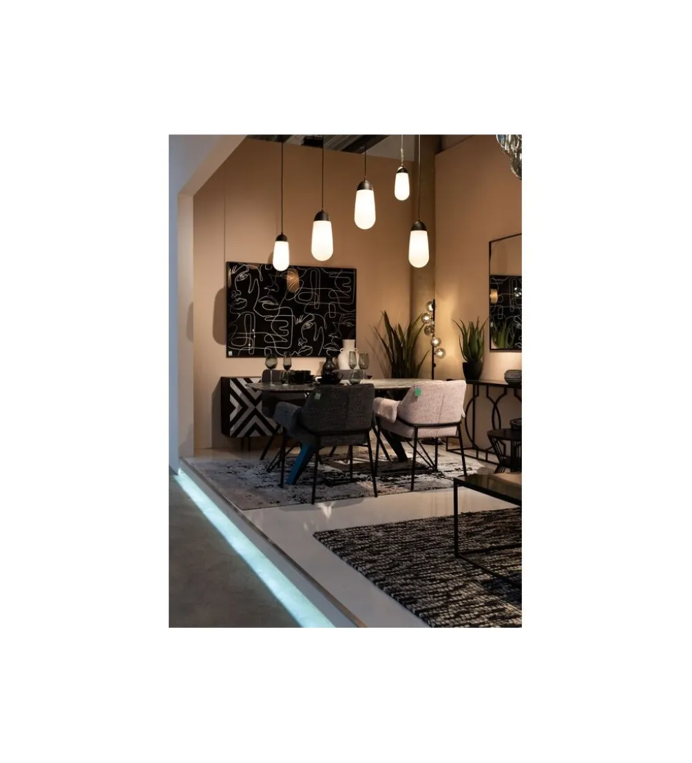 Lampa podłogowa SCALA BALLS 160 cm czarna