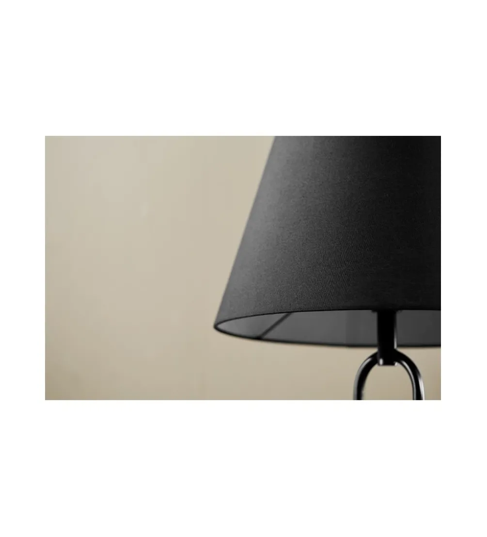 Lampa podłogowa SERVI 175 cm czarna